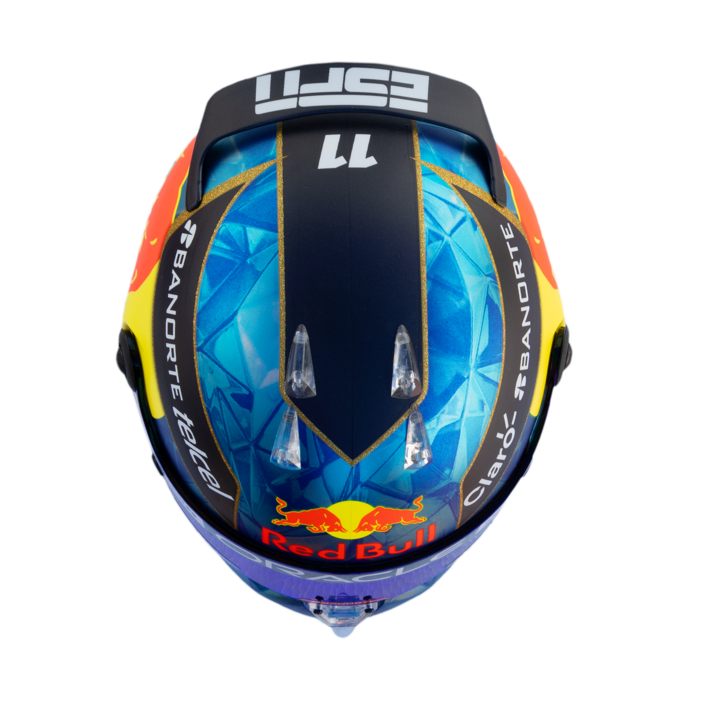 SP Mini Helmet Monaco 2023 Scale 1:2