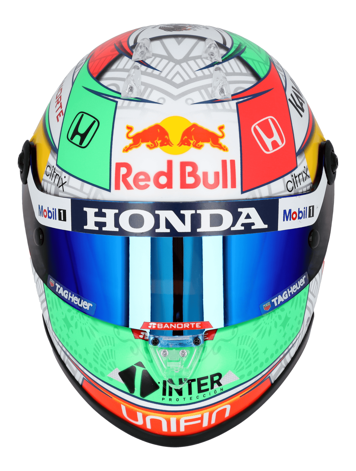 SP Mini Helmet Mexico GP 2021- Scale 1:2