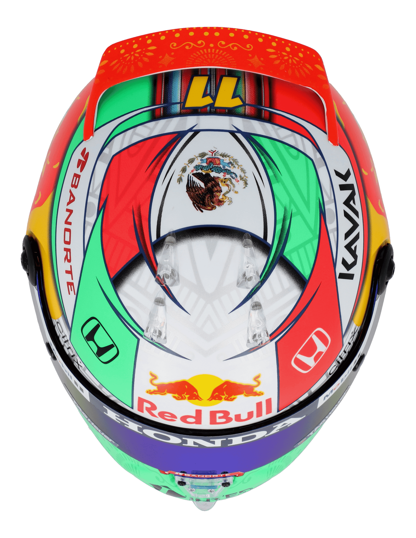 SP Mini Helmet Mexico GP 2021- Scale 1:2