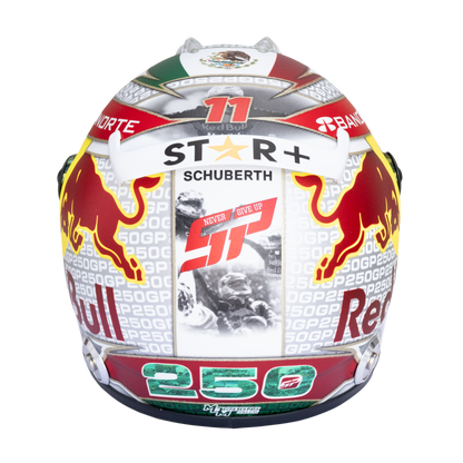 SP Mini Helmet 250 GP Singapore 2023 Scale 1:2