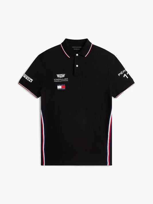 Checo Perez Polo Cadillac Oficial 2026 Color Negro