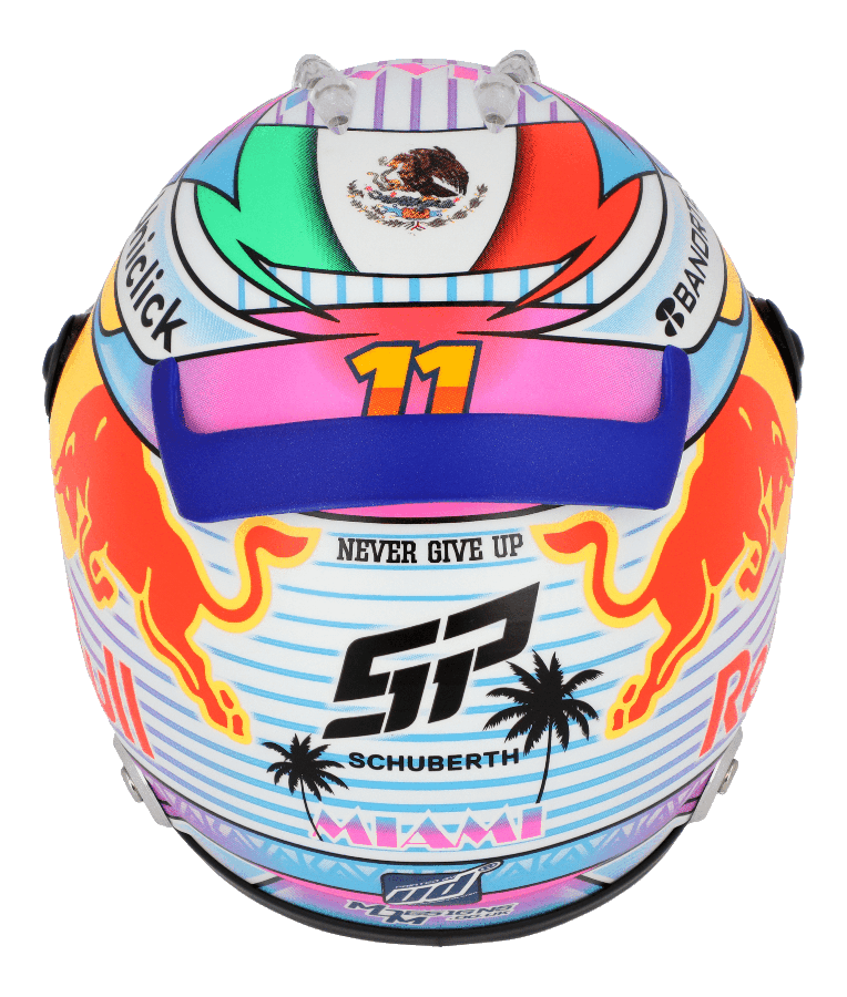 SP Mini Helmet Miami GP 2022 Scale 1:2
