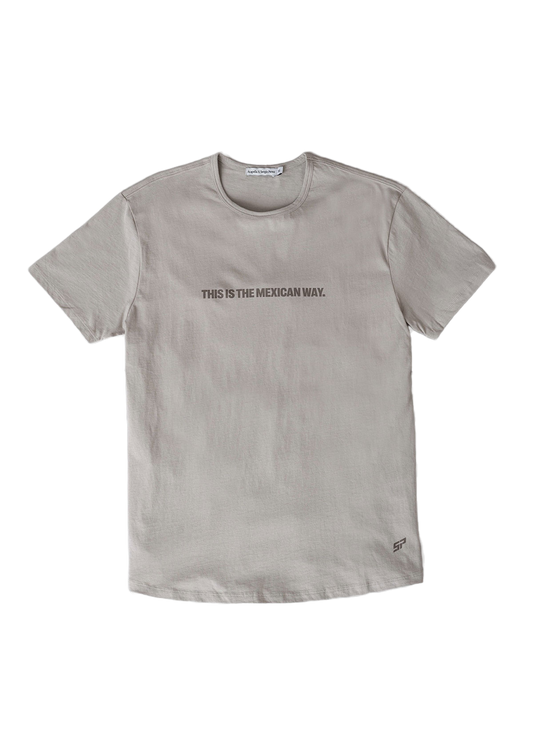 MEXICAN WAY TEE - BEIGE BY ACAPELLA