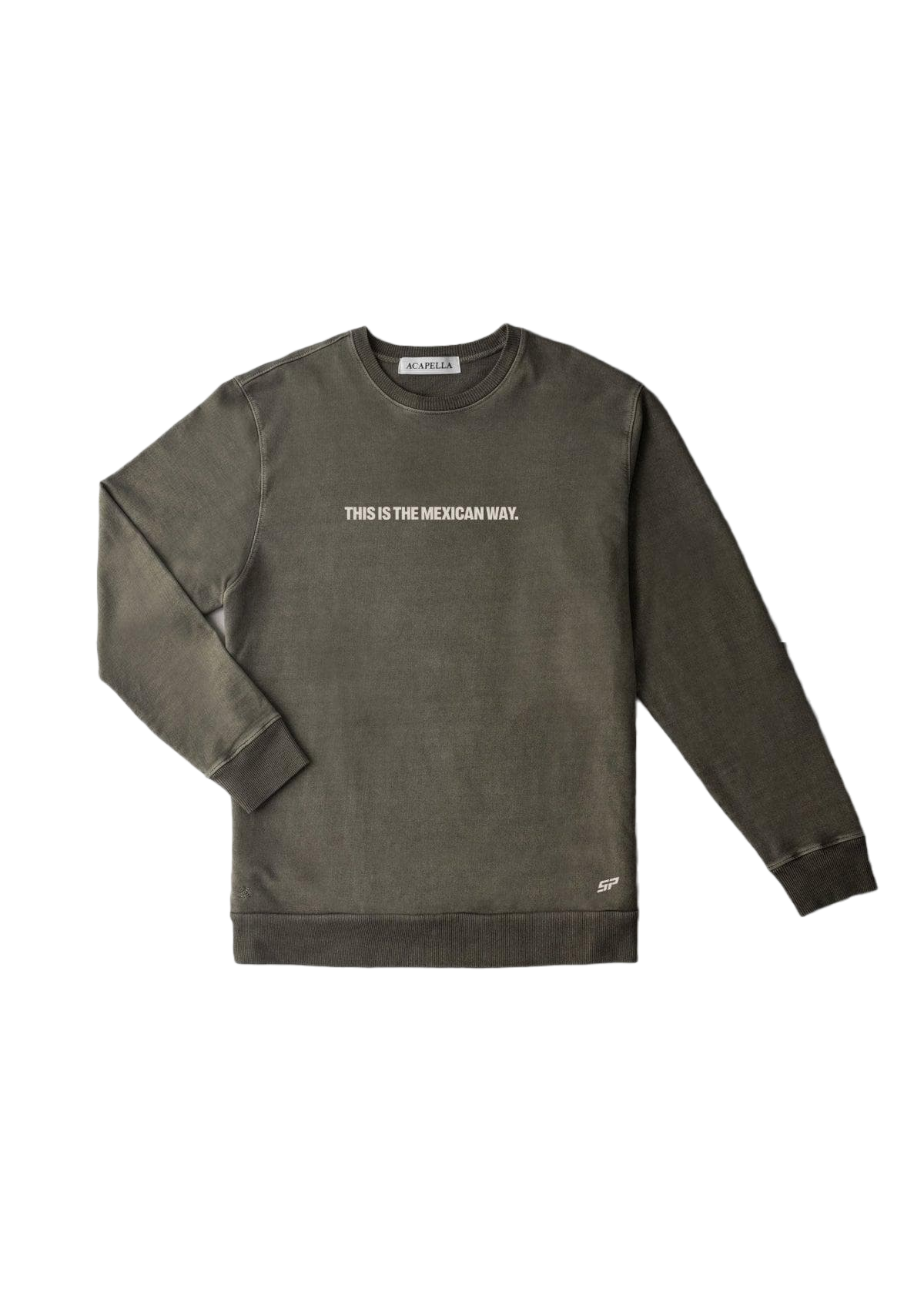 MEXICAN WAY PULLOVER - Military